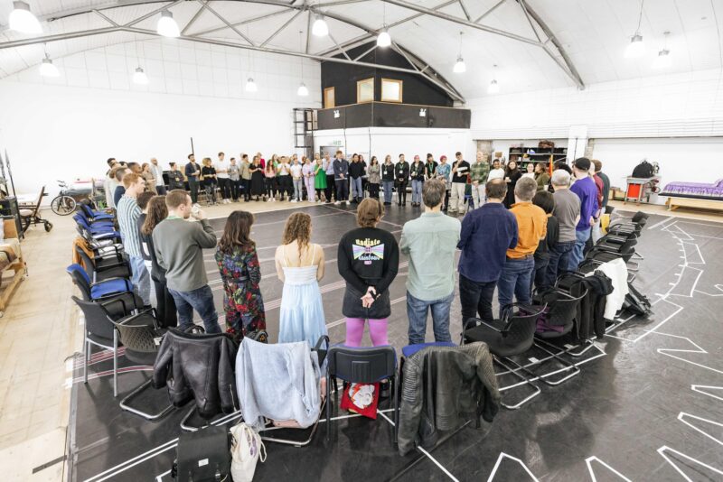 Wicked Tour Company in Wicked Tour rehearsals, photo by Mark Senior