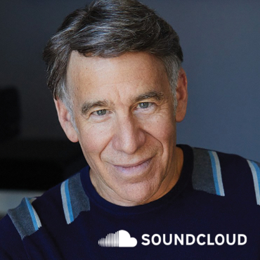 An image of Stephen Schwartz and a soundlcoud logo