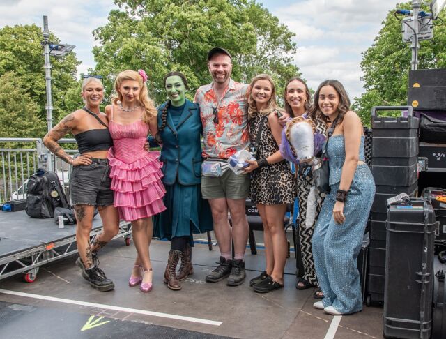 This time last week our witches lit up Mighty Hoopla. Thank you to the magic makers backstage who help make it happen. 💚💖

📸 @troydavidjohnston